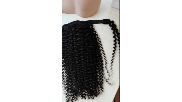 Unprocessed Natural Human Hair Ponytail Extension 100g Full Ponytail Wig Brazilian Hair Clip Ponytail 22inch Black Brown colors1