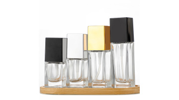 square glass perfume bottle