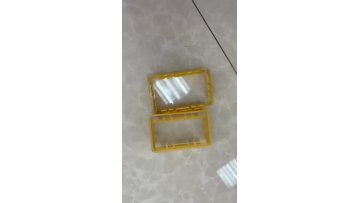 Injection mold for plastic frame parts