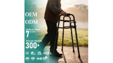 Lightweight Leather Soft Seat Four-Legged Walker with Wheels Non-Slip Foldable Crutch Chair Mobility Aid for Elderly Walking Aid1