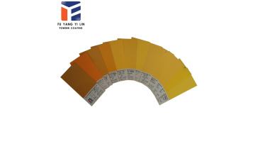 yellow harmmer powder coating