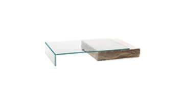 Maxky Italian Minimalist Travertine Coffee Table Light Luxury Modern Retractable Square Living Room Creative Glass Table1