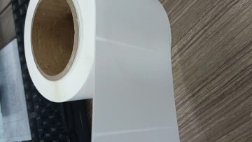 PP glossy white label