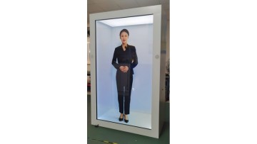 Really  AI Holographic Transparent Display Cabinet