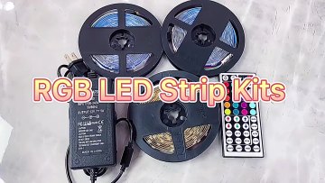 Hot Sell Smd3528 2835 300leds Rgb 5m Set Ip65 Wholesale Color Remote Controller Light Led Strip Set For Party1
