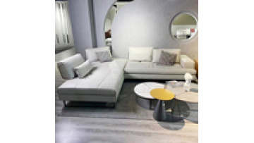 Italian-style lazy down matte technology cloth living room minimalist L-shaped ultra-wide corner sofa new launch1