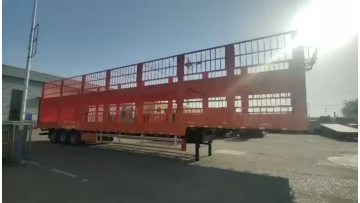 Gooseneck Stake Semi Trailer
