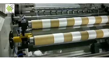 Flying Man high speed winding film slitting and rewinding machine.mp4