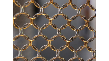 Chainmail Ring Mesh Ring Curtains Metal Mesh for Decorative