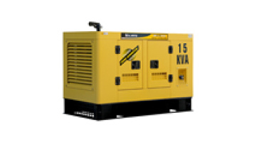 Water-cooled Chinese engine 15kva diesel generator with big fuel tank1