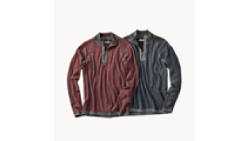 High Quality Custom Waffle Blended Cotton and Polyester Long Sleeve Thermal Shirts for Man1