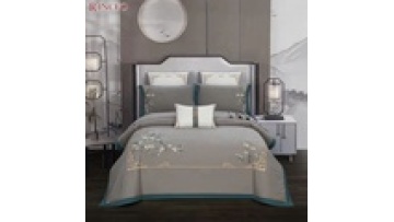 luxury queen size comforter set 100%polyester microfiber embroidery bedding comforter sets luxury1