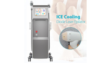 CE Approved 808 Diode Laser Hair Removal Machine - Ice Platina Plus1