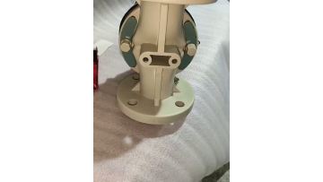 PPH flange type pneumatic diaphragm valve