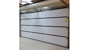 new white factory sectional overhead garage door electric garage door1