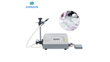 GFK-160 Easy Operation Small CNC Filling Small Water Juice Glycerin Polysaccharide Numerical Control Liquid Filling Machine1