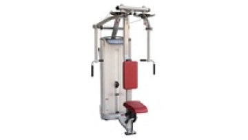 indoor pec fly/rear delt gym machine