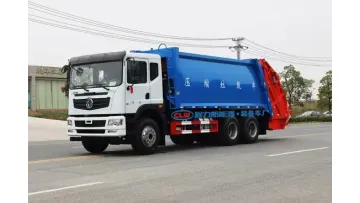 High-Volume Dongfeng 6X4 18-20cbm Heavy-Duty Refuse Compactor Truck1