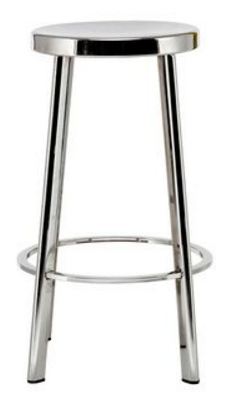 Baroque Whole Stainless Steel Bar Stool Design