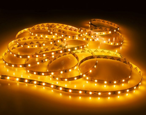 Yellow/Amber Color optional Flexible LED Strip Light/LED tape