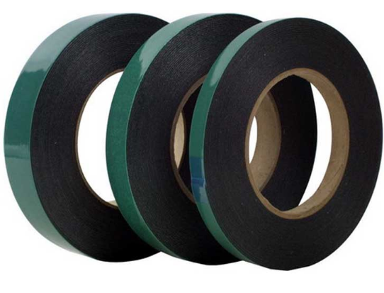 Strong Skid Resistance Green Film Double Sides EVA Foam Tape