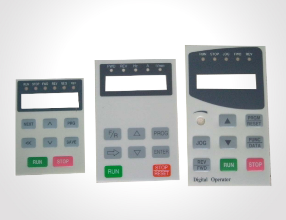 Flat PC  Membrane  Switch Panel  for Electronic  Equipment