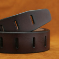 New Hasemeka Designer Belts Men High Quality Genuine Leather Belt for Men Luxury Ceinture Homme Military Style 130CM HM202