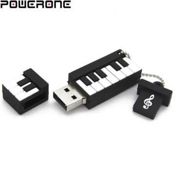 POWERONE mini cute accordion pendrive 4GB 8GB 16GB 32GB 64GB usb flash drive cool piano memory Stick music U disk