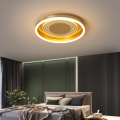 New Round/Square LED Ceiling Lights Gold/Coffee For Bedroom Kitchen Apartment Living Room Indoor Lighting Simple Lamps Fixtures