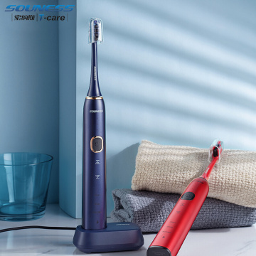 SOUNESS Sonic Electric Toothbrush Set Multifunction Smart Electric Brush IPX7 Waterproof Adult Sonic Toothbrush Fast Charging