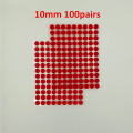 Red 10mm 100pairs