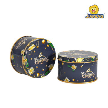 Elegant Premium Christmas Round Can