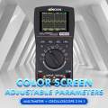 2.4" Color Screen 1MHz Bandwidth 2.5Msps Sampling Rate High Definition Intelligent Graphical Digital Oscilloscope Multimeter