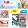 New Teeth Whitening Cleaning Kit with Cleaning Pen Sponge and Nano Cleaning Strips Oral Hygiene Cigarette Stains Remover TSLM2