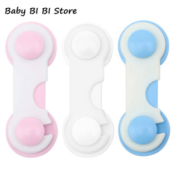 4Pcs Baby Kids Drawer Cabinet Refrigerator Door Security Lock Protection Safety