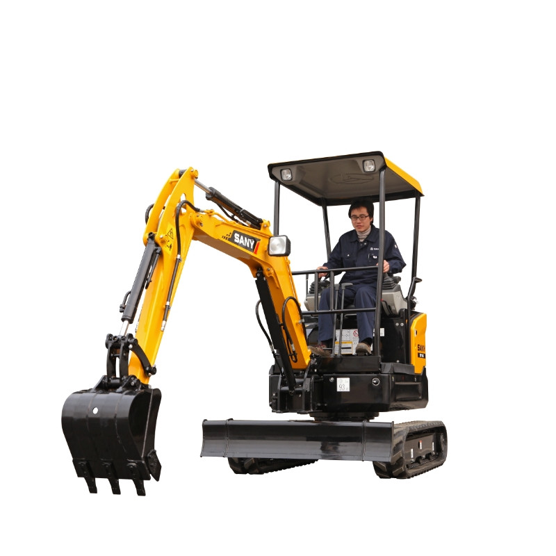 SY16C 1.6ton high top excavator with rubber track