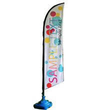 12 Feet Feather Flag Printed with Your Text and Graphic