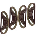 25pcs/Set Sanding Belts 330*10mm 60/80/100/120 Grit Air Finger Sander Sadning Belt high quality for wood