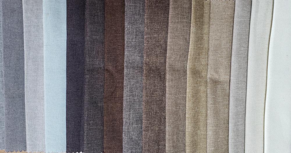 Solid Dyed Linen Fabric A