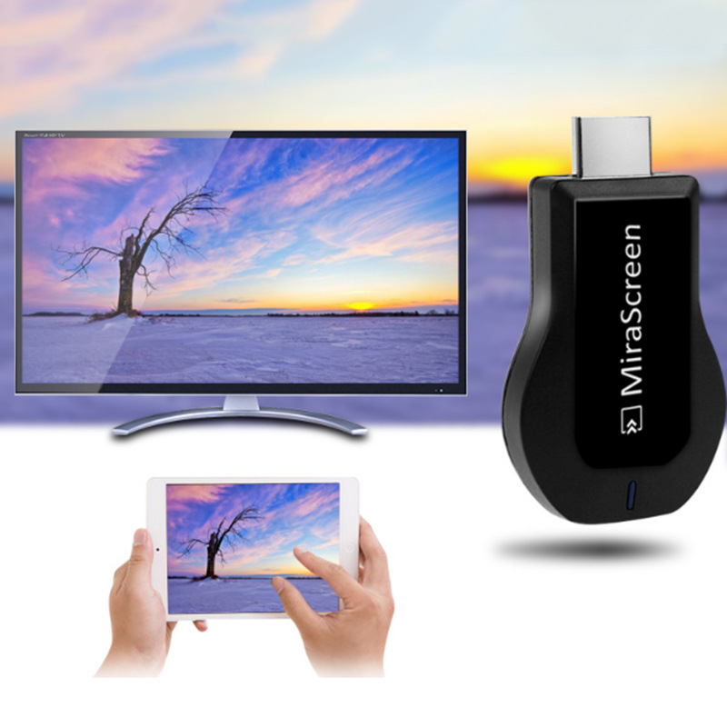 128MB HDMI-compatible TV Stick Dongle Mirascreen Wi-Fi Display Receiver DLNA Airplay Miracast Airmirroring for Windows 10