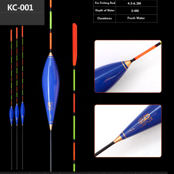 3pcs/lot Fishing Floats 1-3# Balsa Wood Tilapia & Crucian Flotador Stopper Pesca Fishing Bobbers Accessories (KC-01)