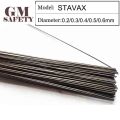 GM Welding Wire Material STAVAX of 0.2/0.3/0.4/0.5/0.6mm Mold Laser Welding Filler 200pcs /1 Tube GMSTAVAX
