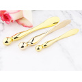 1 pcs Alloy Metal Cosmetic Spatulas Eye Cream Facial Mask Spoon Mixing Spatula Scoop Anti Wrinkle Massage Sticks Makeup Tools