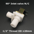Normally Closed Water Solenoid Valve DC12V AC220V Electric 1/2" 3/4'' Inlet valve Three type