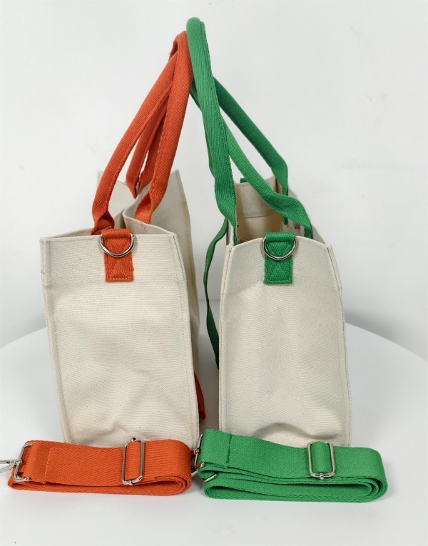 2025 Custom ribbon shopping tote bags
