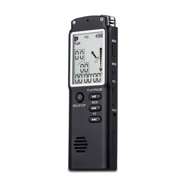 Hot Selling T60 2 in 1 Professional 8GB Time Display Recording Digital Dictaphone Digital Voice Recorder/MP3 player