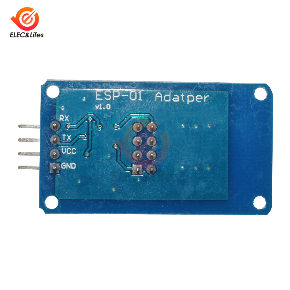 ESP8266 ESP-01 ESP01 Serial Wireless WIFI Module Adapter Board Connector 3.3V 5V Compatible Serial Board For Arduino
