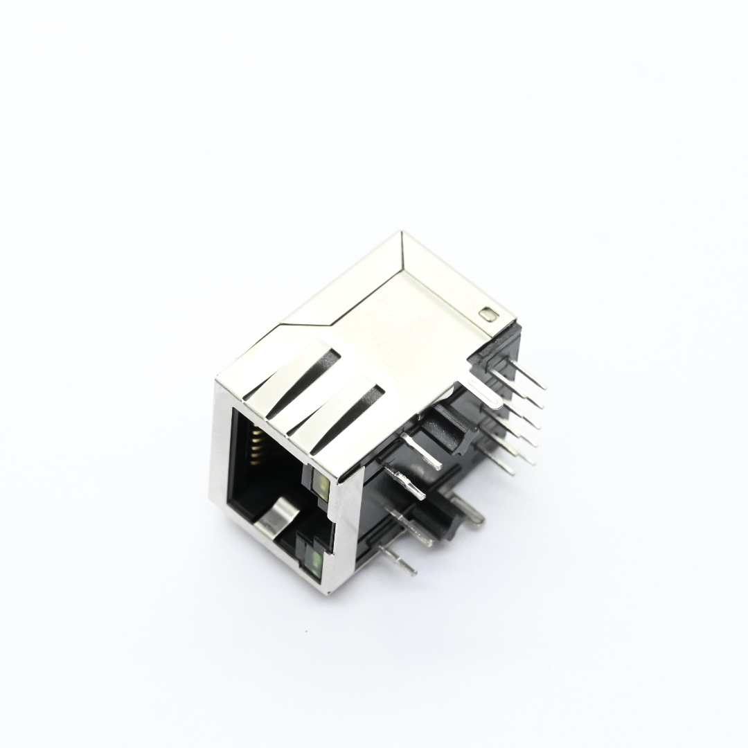 ATRJ5625-8P8C-X-B-A+RJ45 Shielded Modular JACK CAT6 A（3）