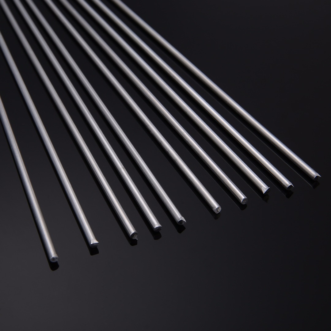 10pcs Low Temperature Welding Sticks Aluminum Magnesium Welding Rods With Corrosion Resistance 2mmx450mm