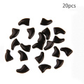 20Pcs Fashion Cat Nail Caps Cat Claw Protector Soft Cat Paw Cover Manicure Pet Supplies Dog Nail Care Multi sizes